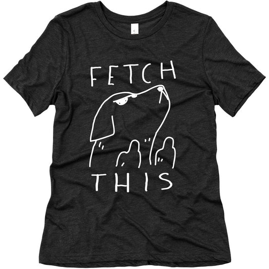 Fetch This Dog Women's Triblend Tee