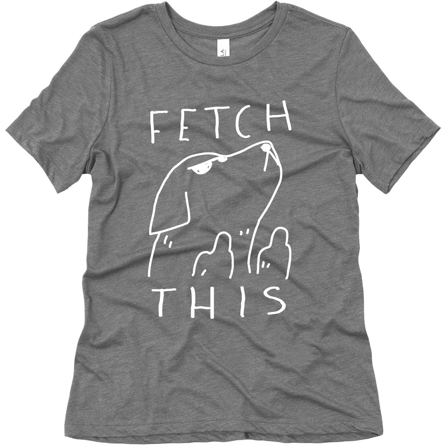 Fetch This Dog Women's Triblend Tee