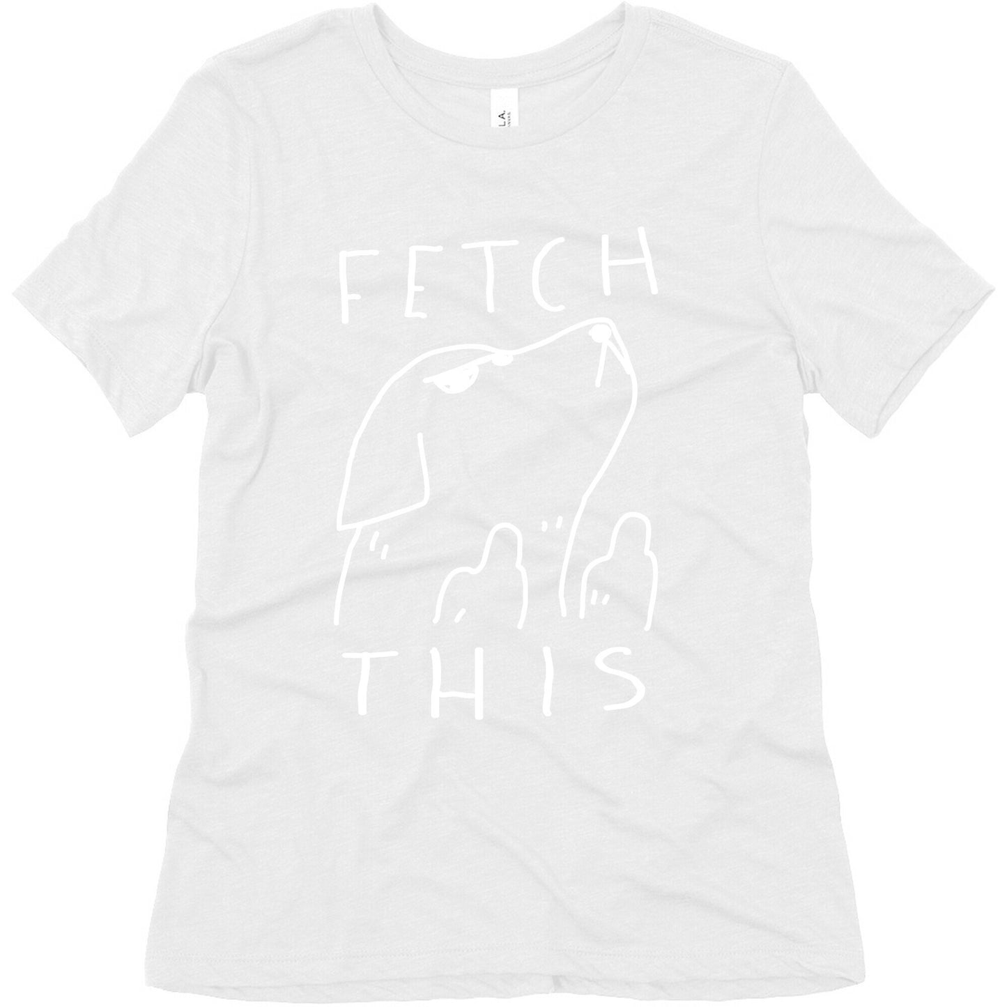 Fetch This Dog Women's Triblend Tee