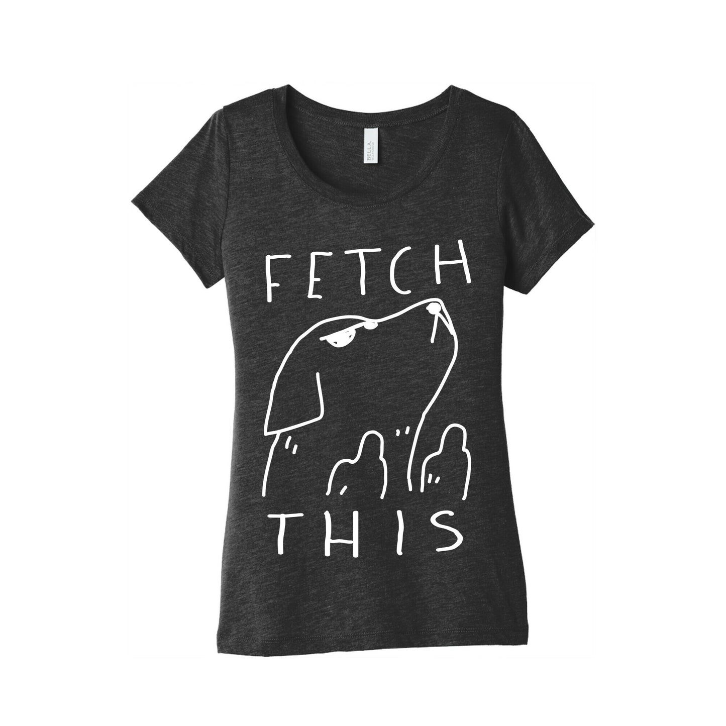 Fetch This Dog Women's Triblend Tee