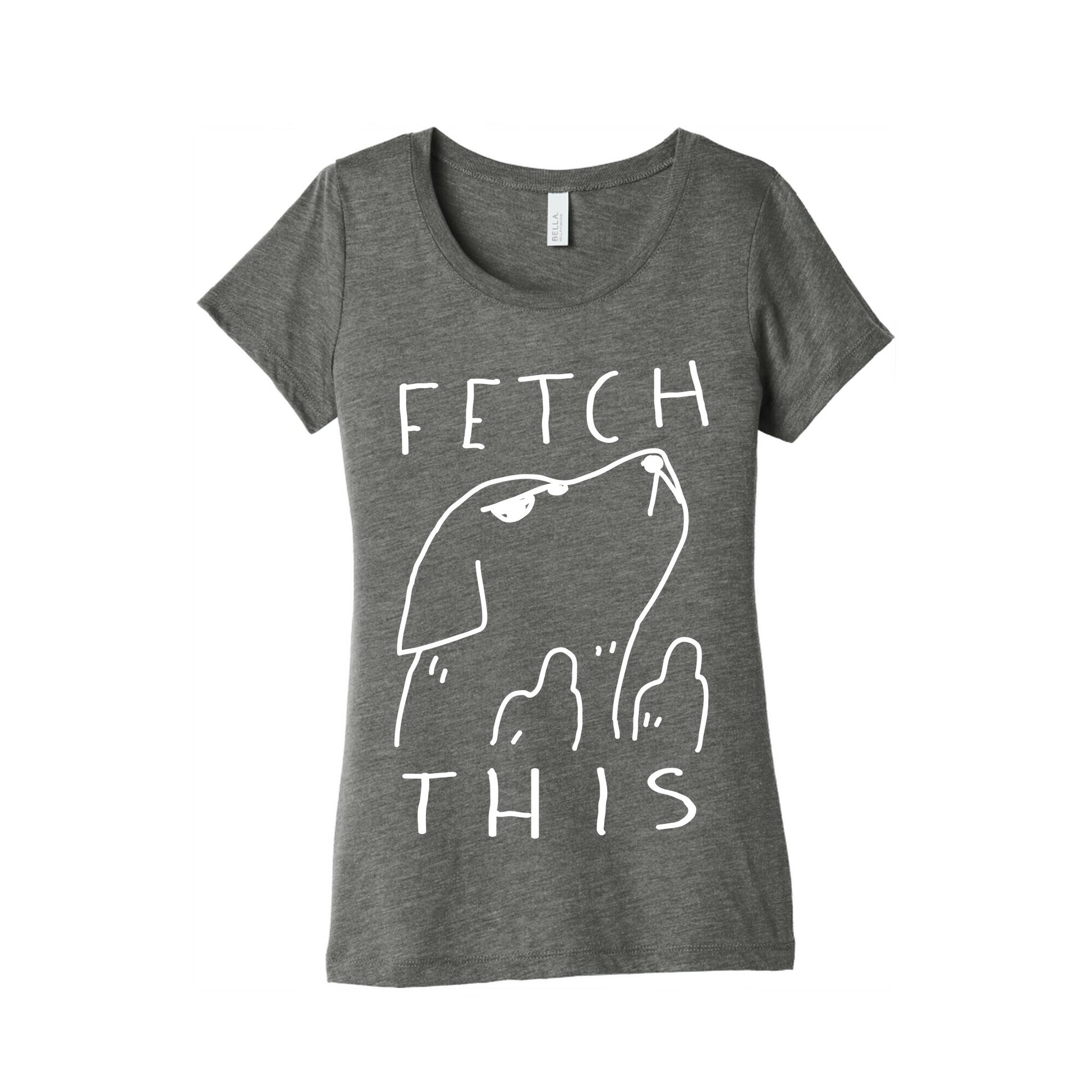 Fetch This Dog Women's Triblend Tee