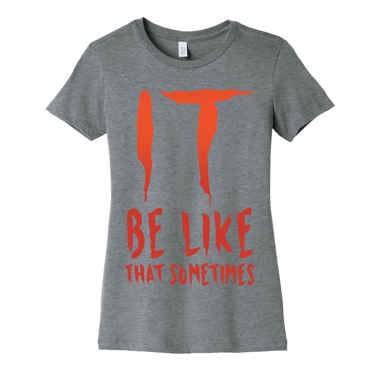 It Be Like That Sometimes Parody White Print Women's Cotton Tee