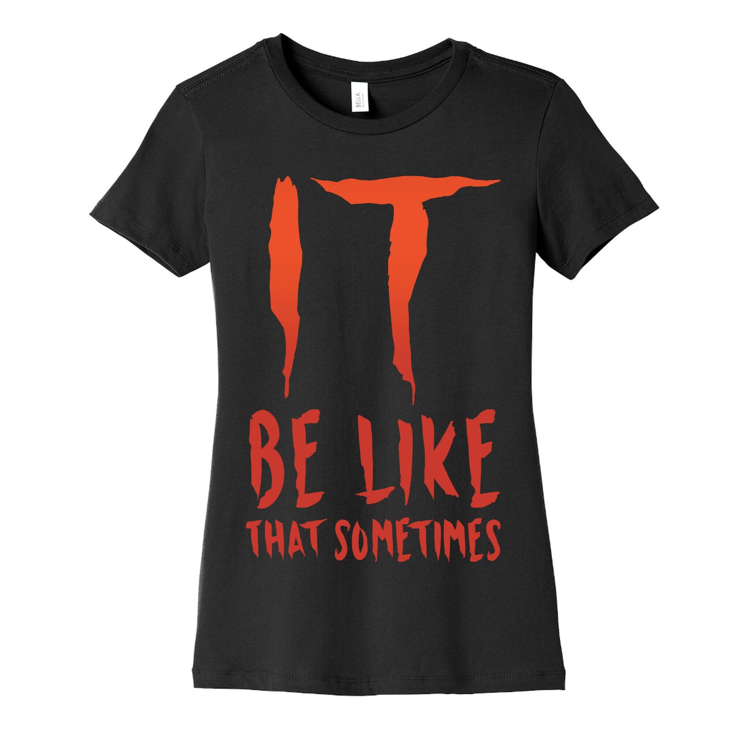It Be Like That Sometimes Parody White Print Women's Cotton Tee