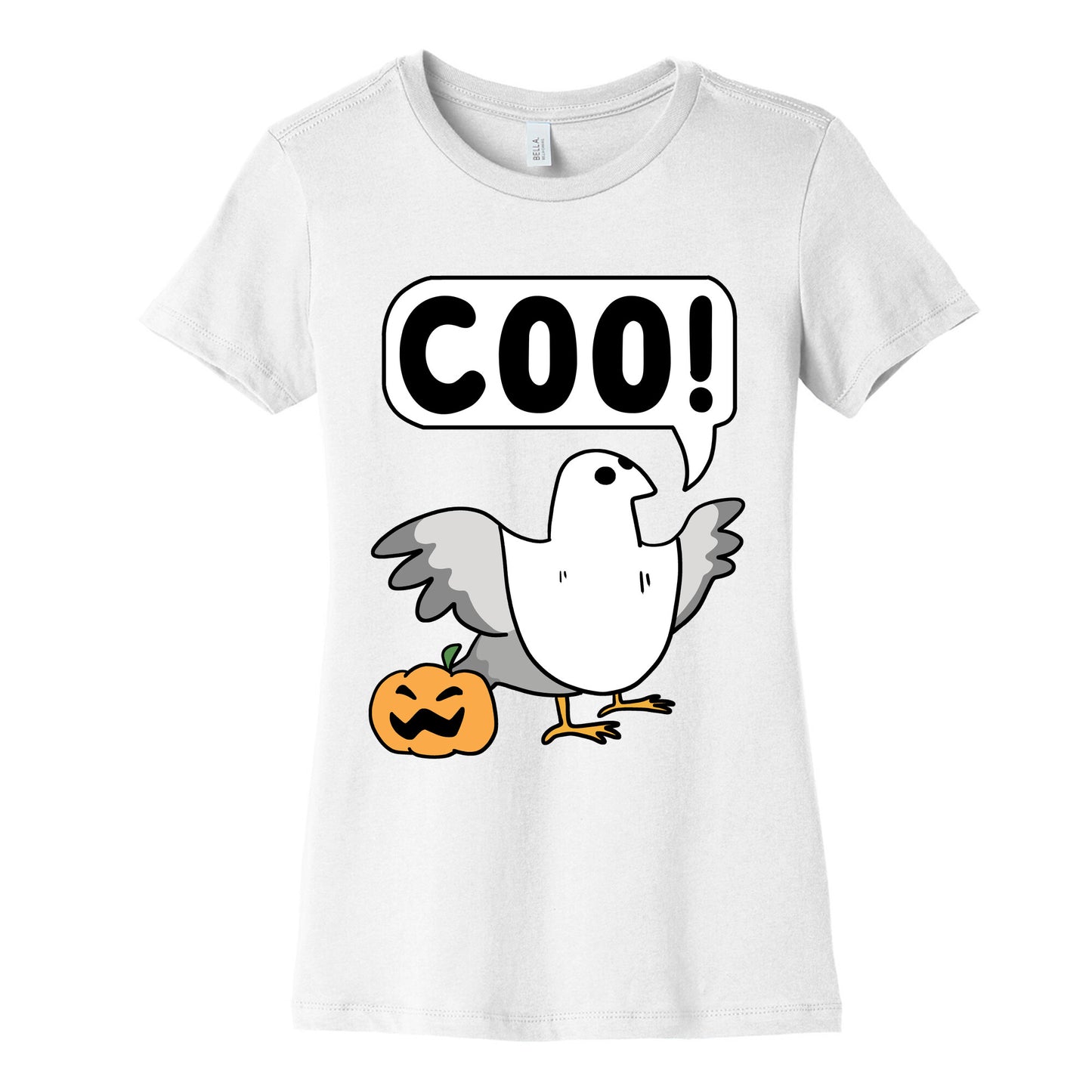 Coo - Halloween Pigeon Women's Cotton Tee