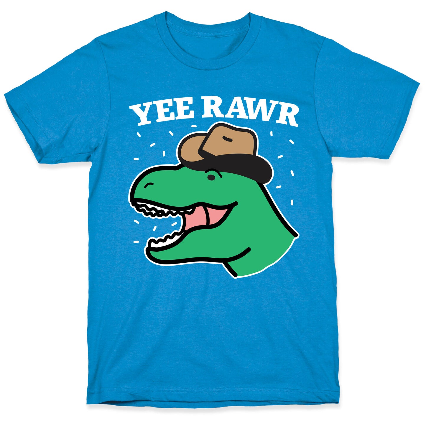 YEE RAWR Cowboy Dino T-Shirt