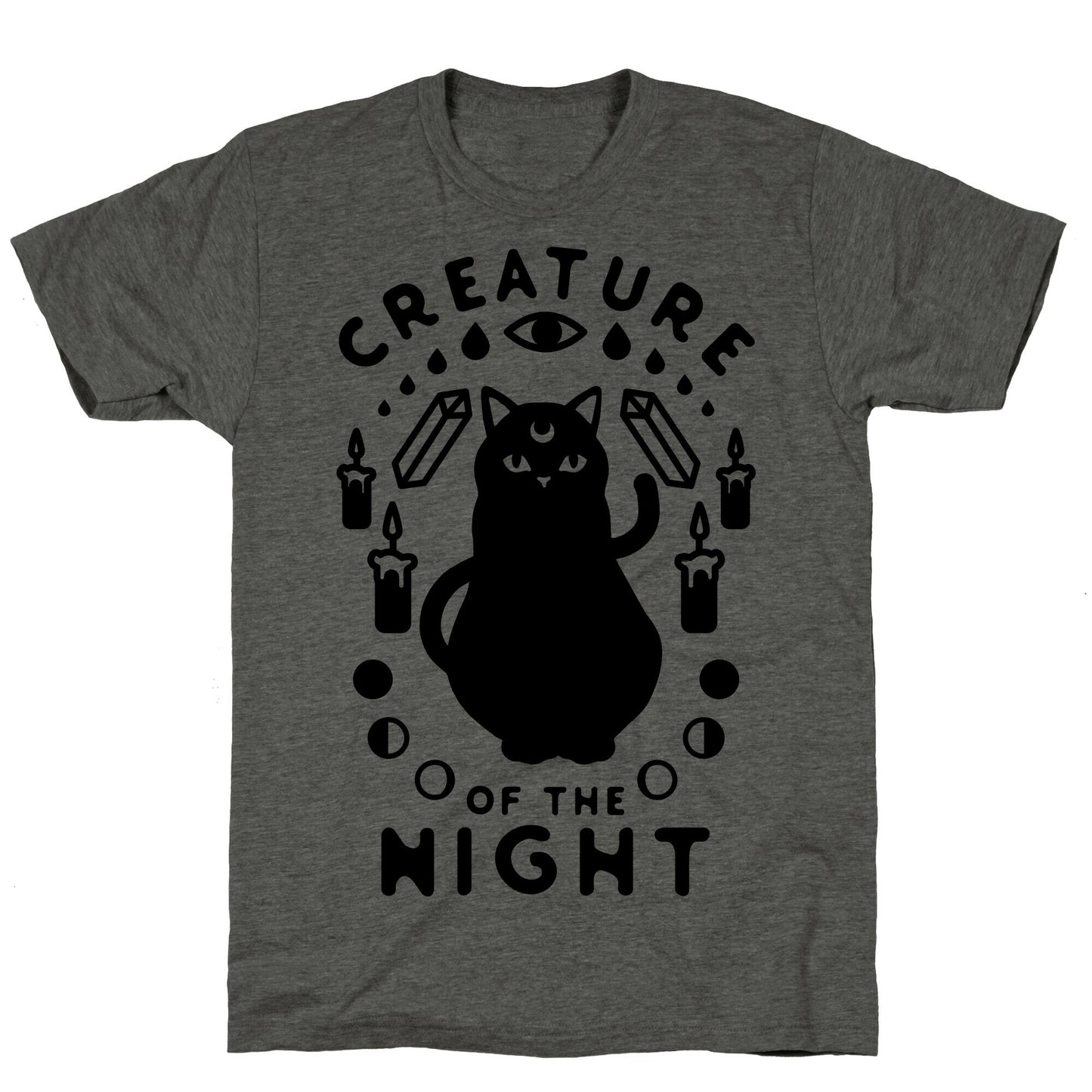 Creature of the Night Unisex Triblend Tee