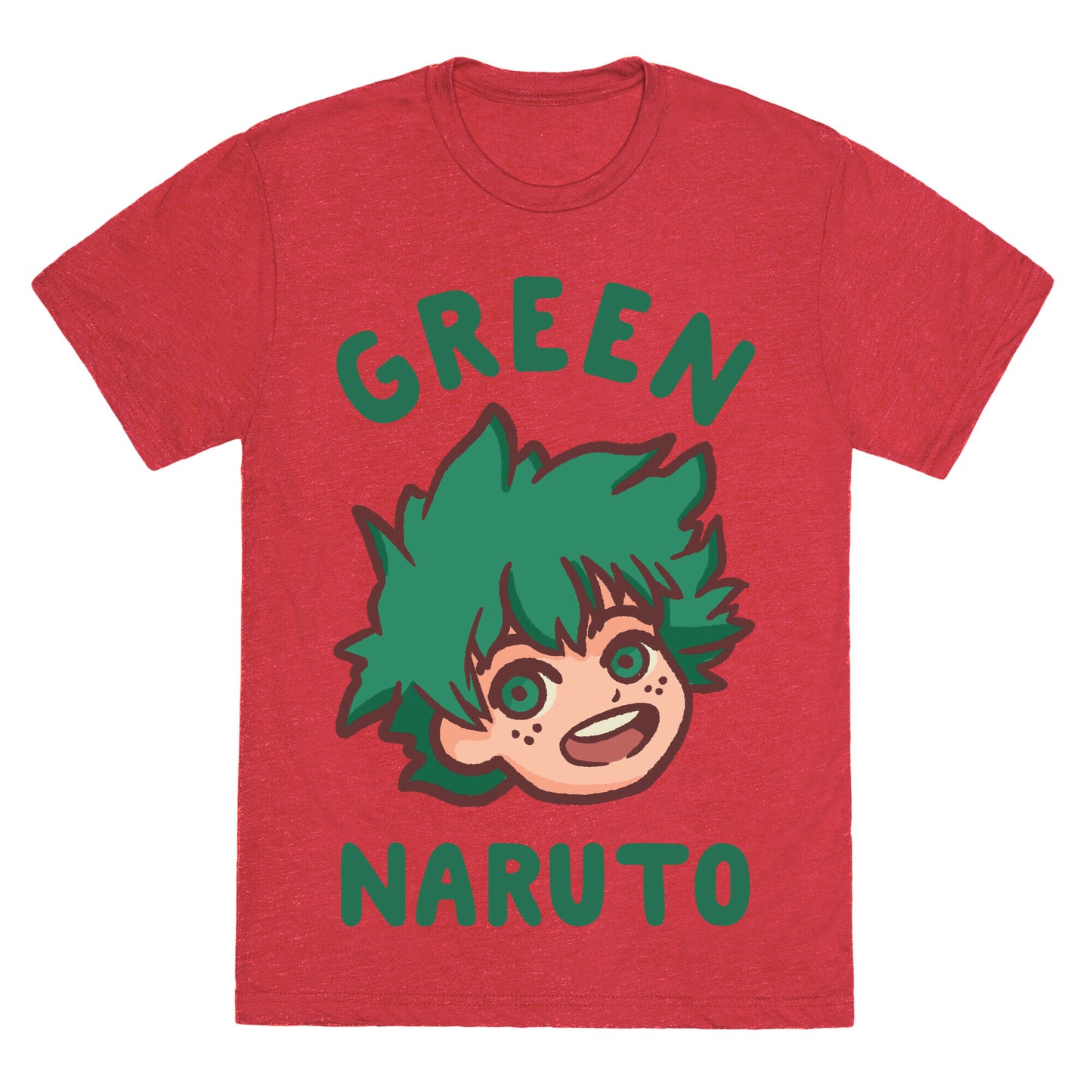 Green Naruto Unisex Triblend Tee