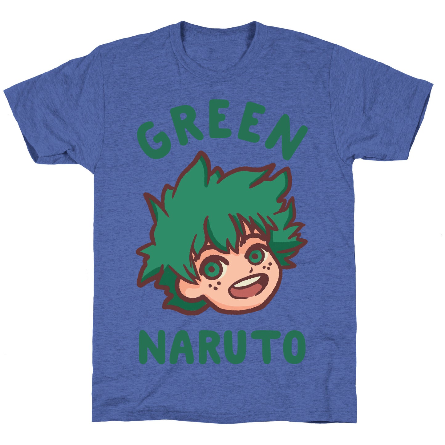 Green Naruto Unisex Triblend Tee