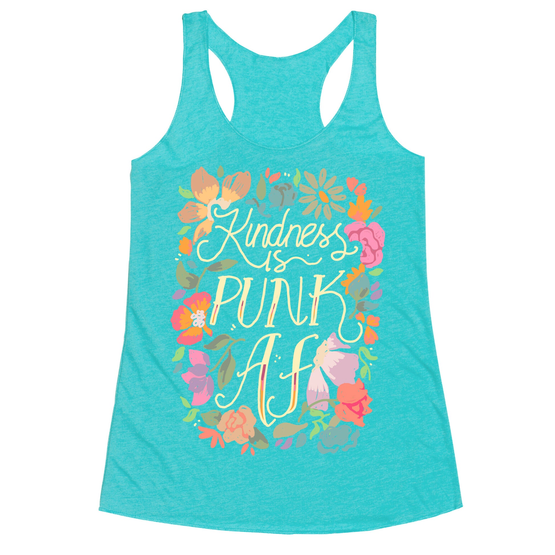 Kindness is Punk AF Racerback Tank