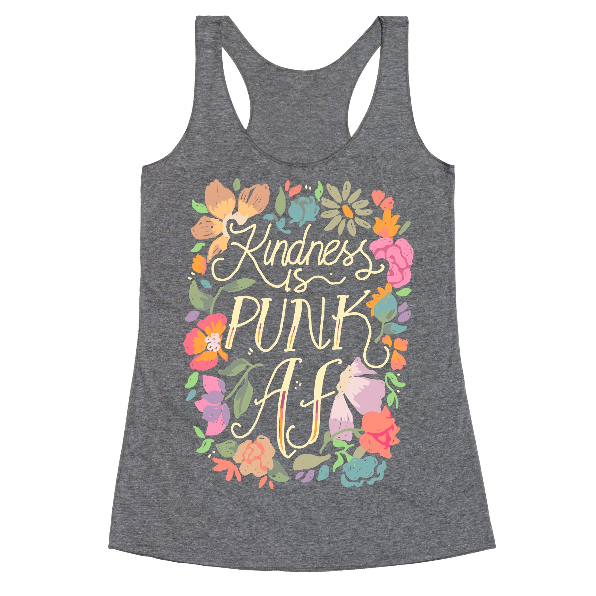 Kindness is Punk AF Racerback Tank