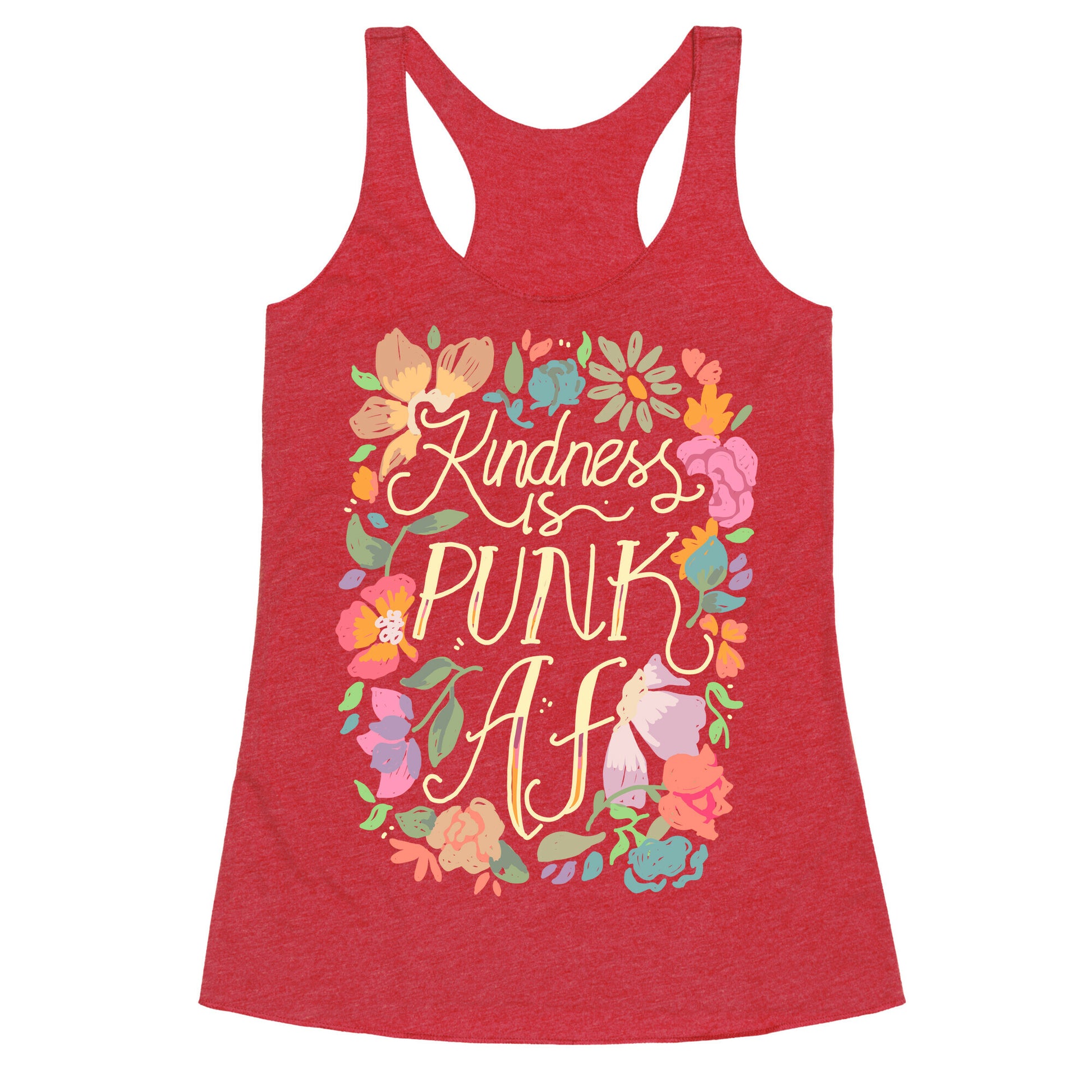Kindness is Punk AF Racerback Tank