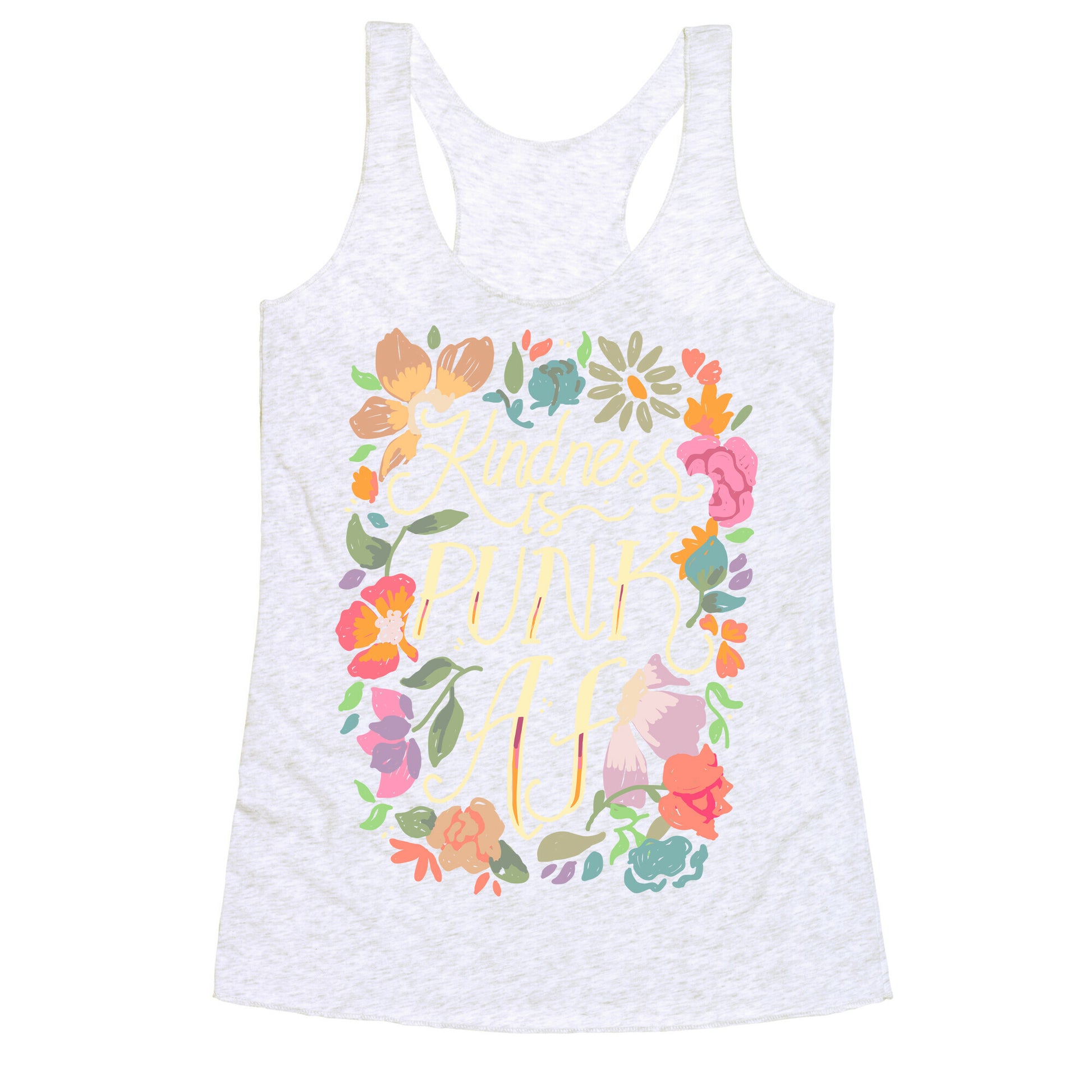 Kindness is Punk AF Racerback Tank