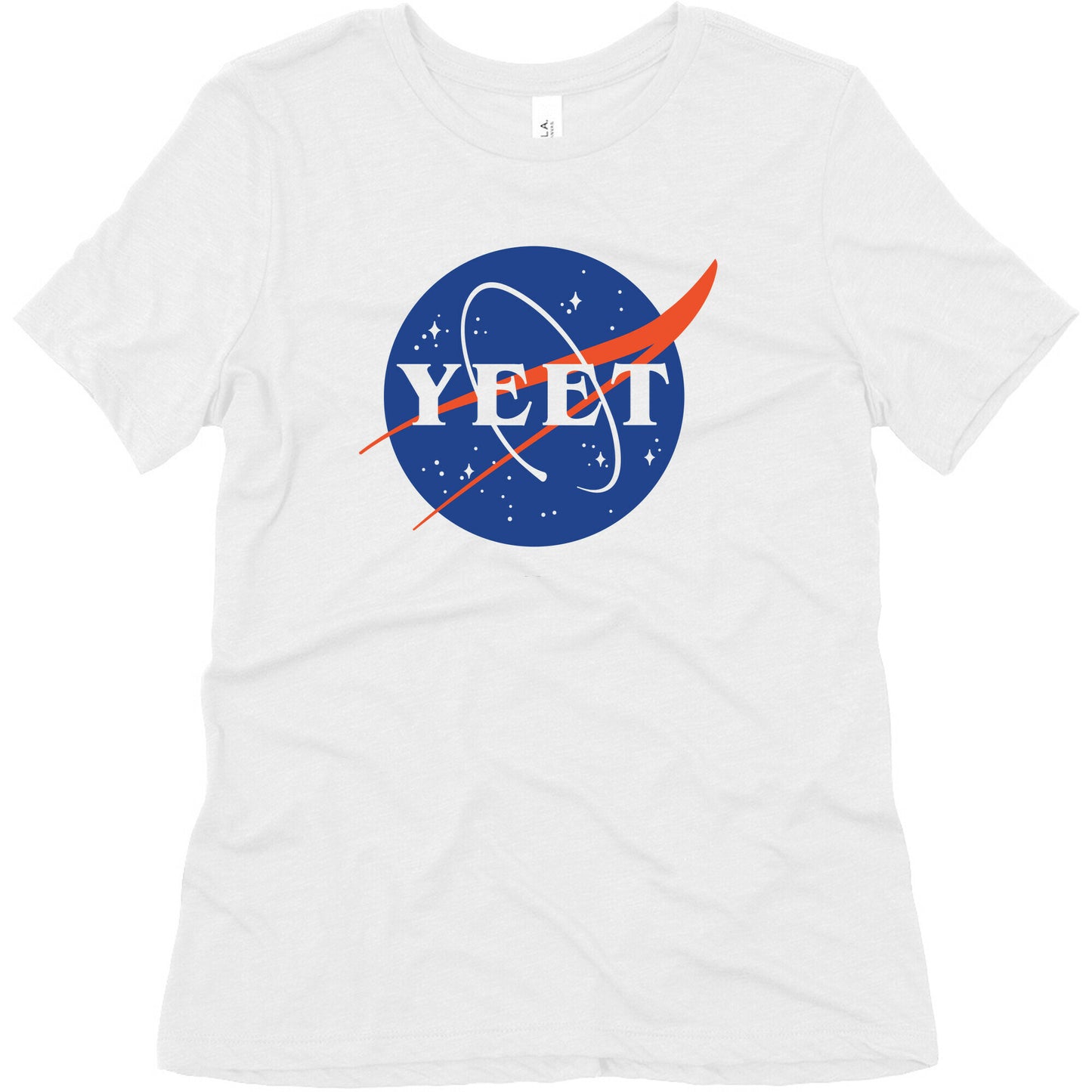 Yeet Nasa Logo Parody Women's Triblend Tee