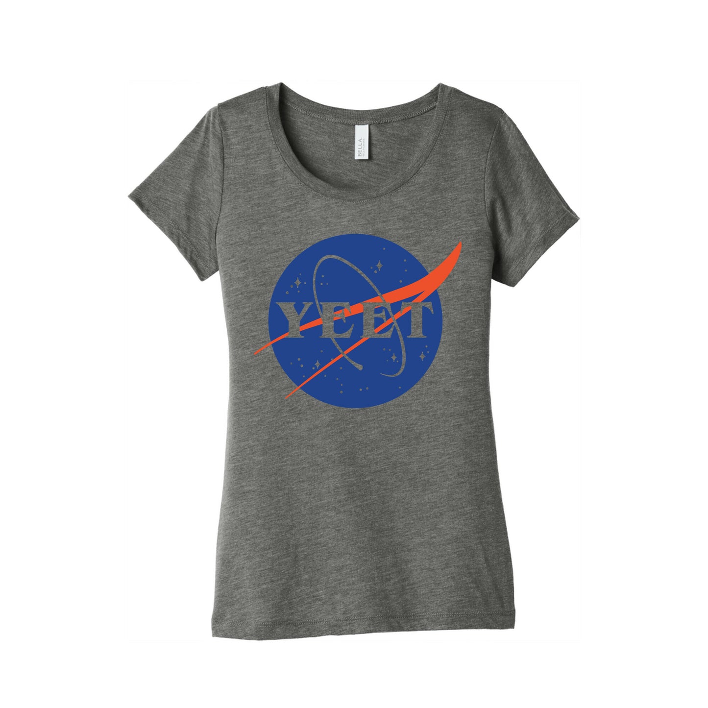 Yeet Nasa Logo Parody Women's Triblend Tee