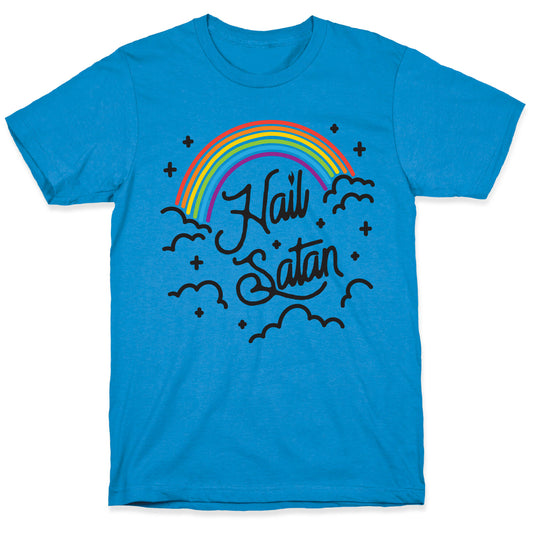 Hail Satan Rainbow T-Shirt