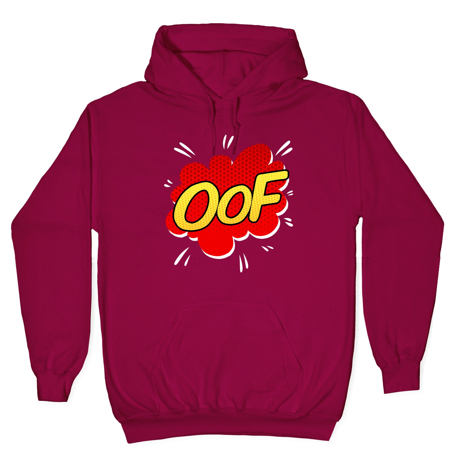 OOF Comic Sound Effect Hoodie
