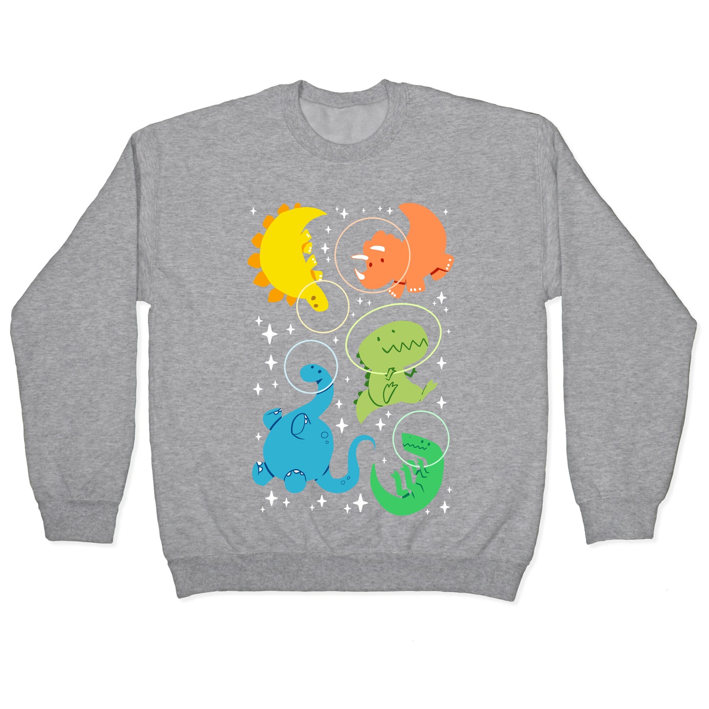 Space Dinos Crewneck Sweatshirt