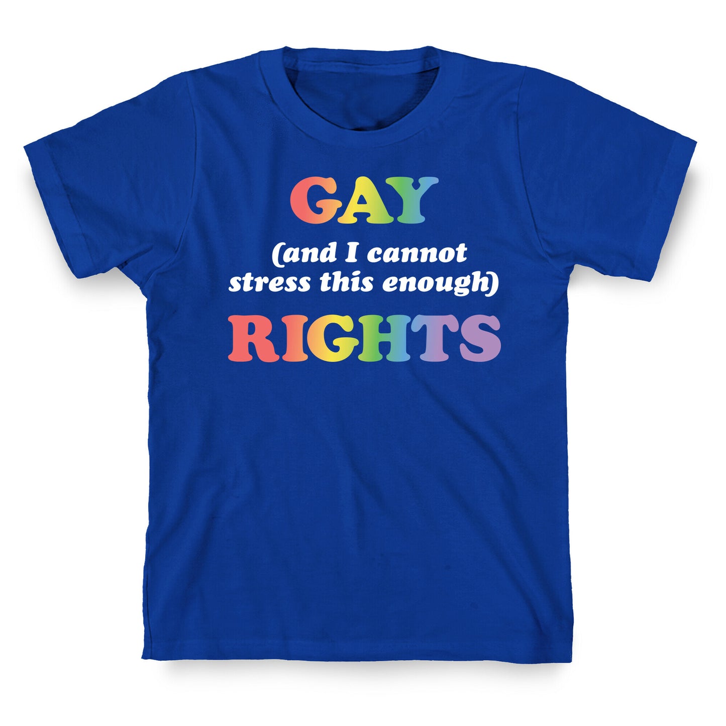 Gay (and I cannot stress this enough) Rights T-Shirt