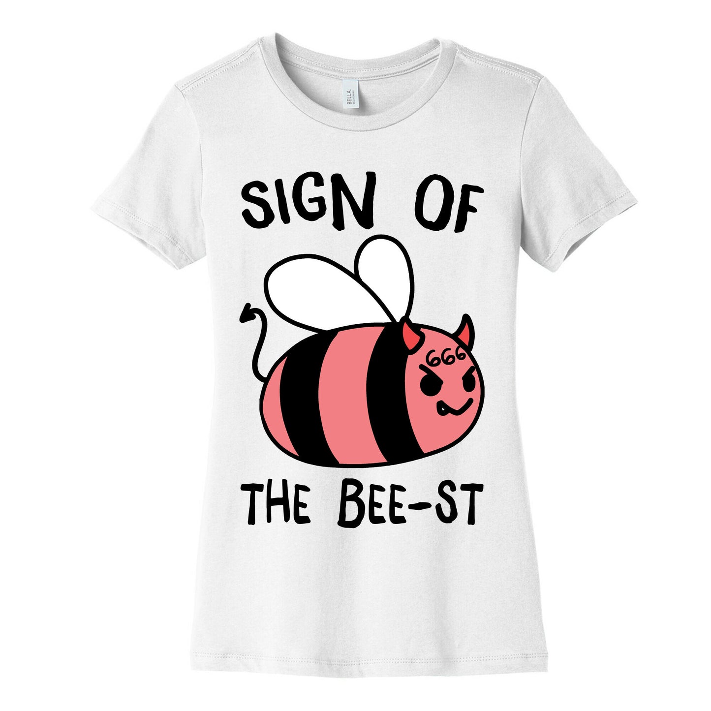 Sign of the Bee-st Women's Cotton Tee