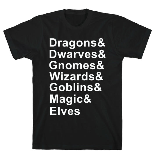 Fantasy List T-Shirt