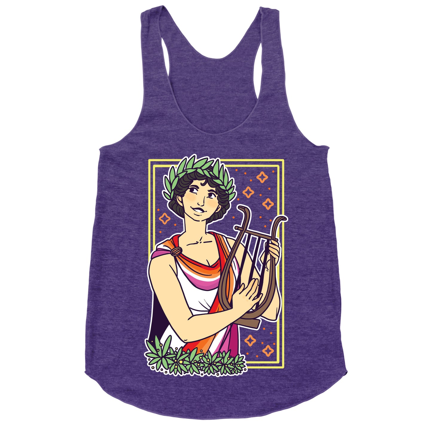 Sappho, Our Lady of Lesbians Racerback Tank