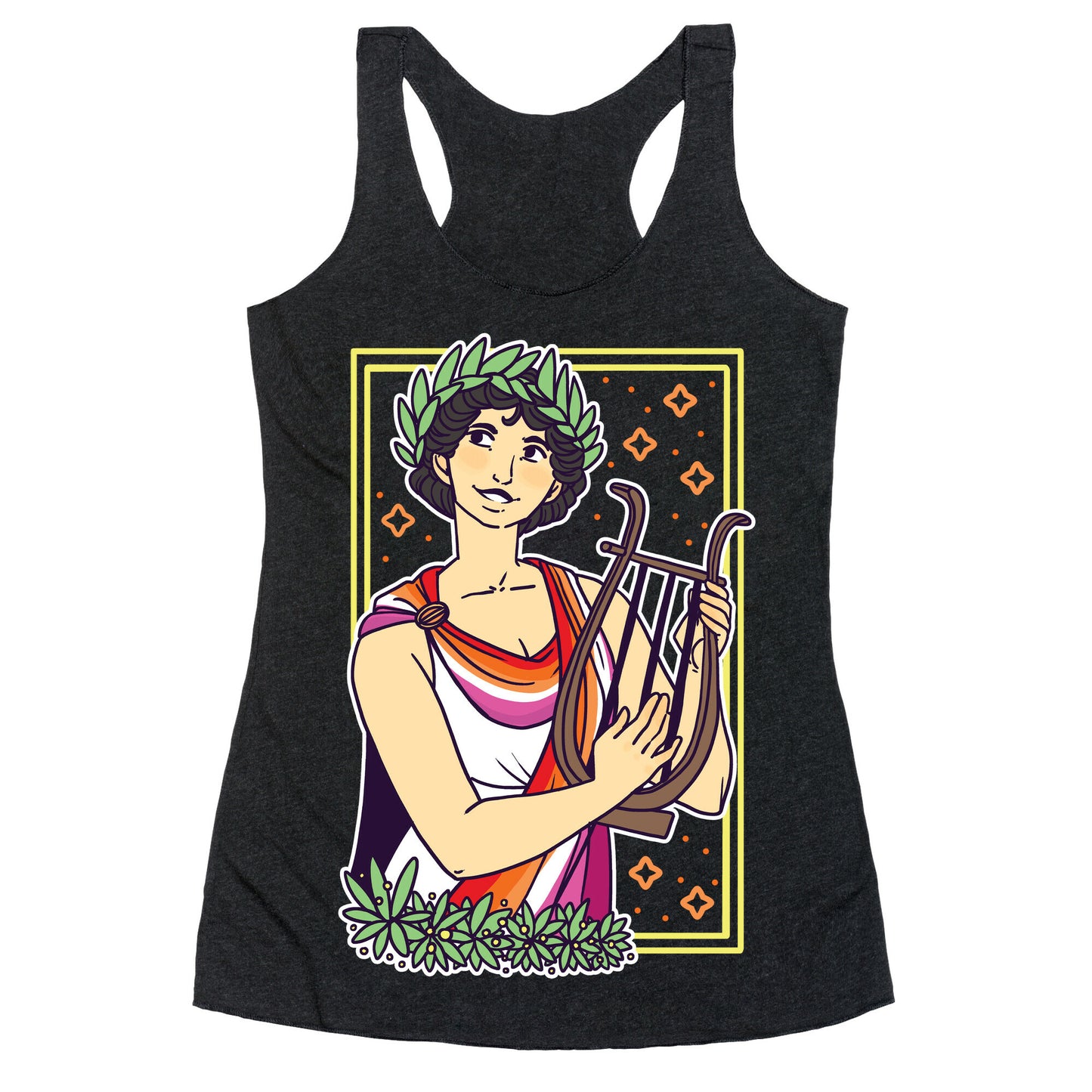 Sappho, Our Lady of Lesbians Racerback Tank