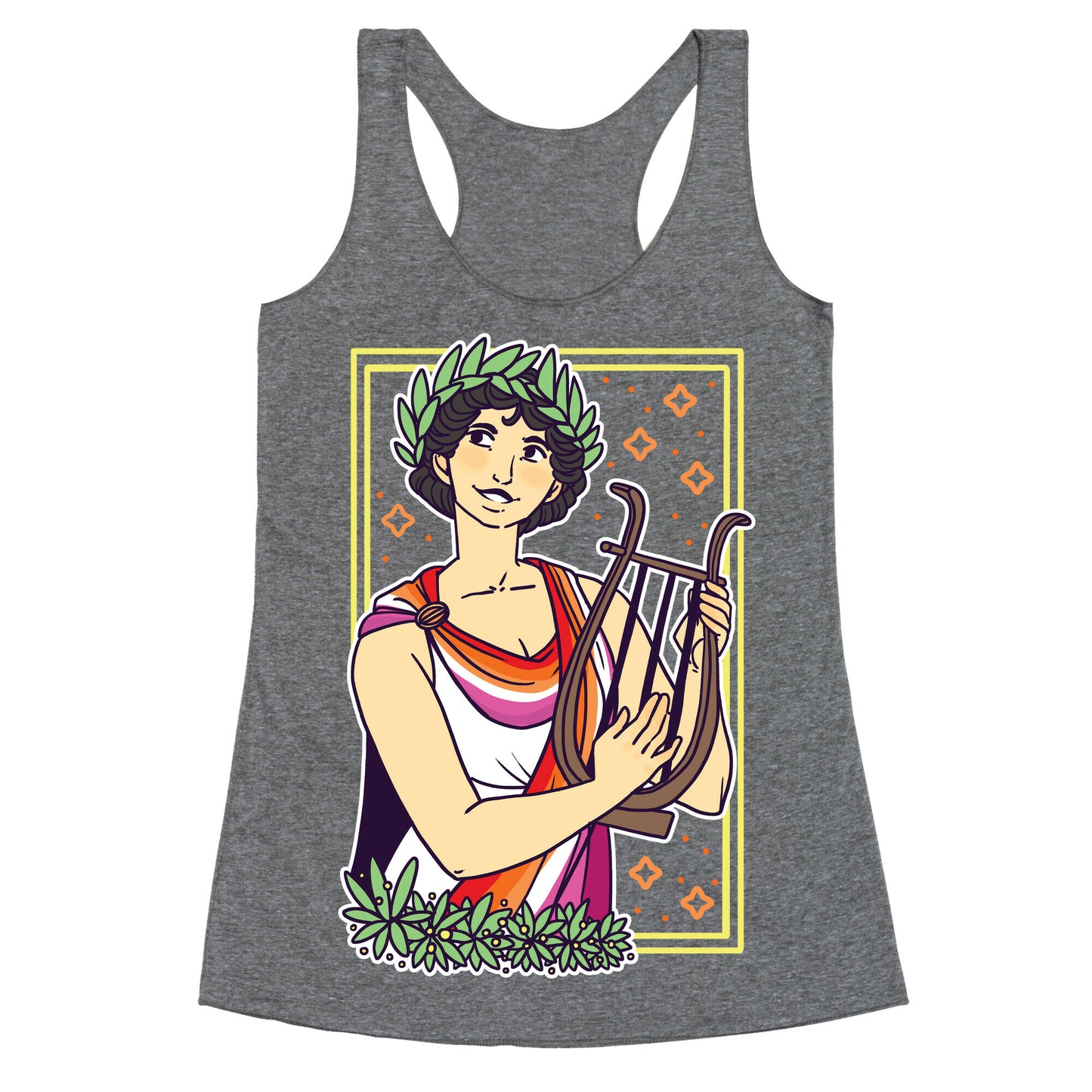 Sappho, Our Lady of Lesbians Racerback Tank