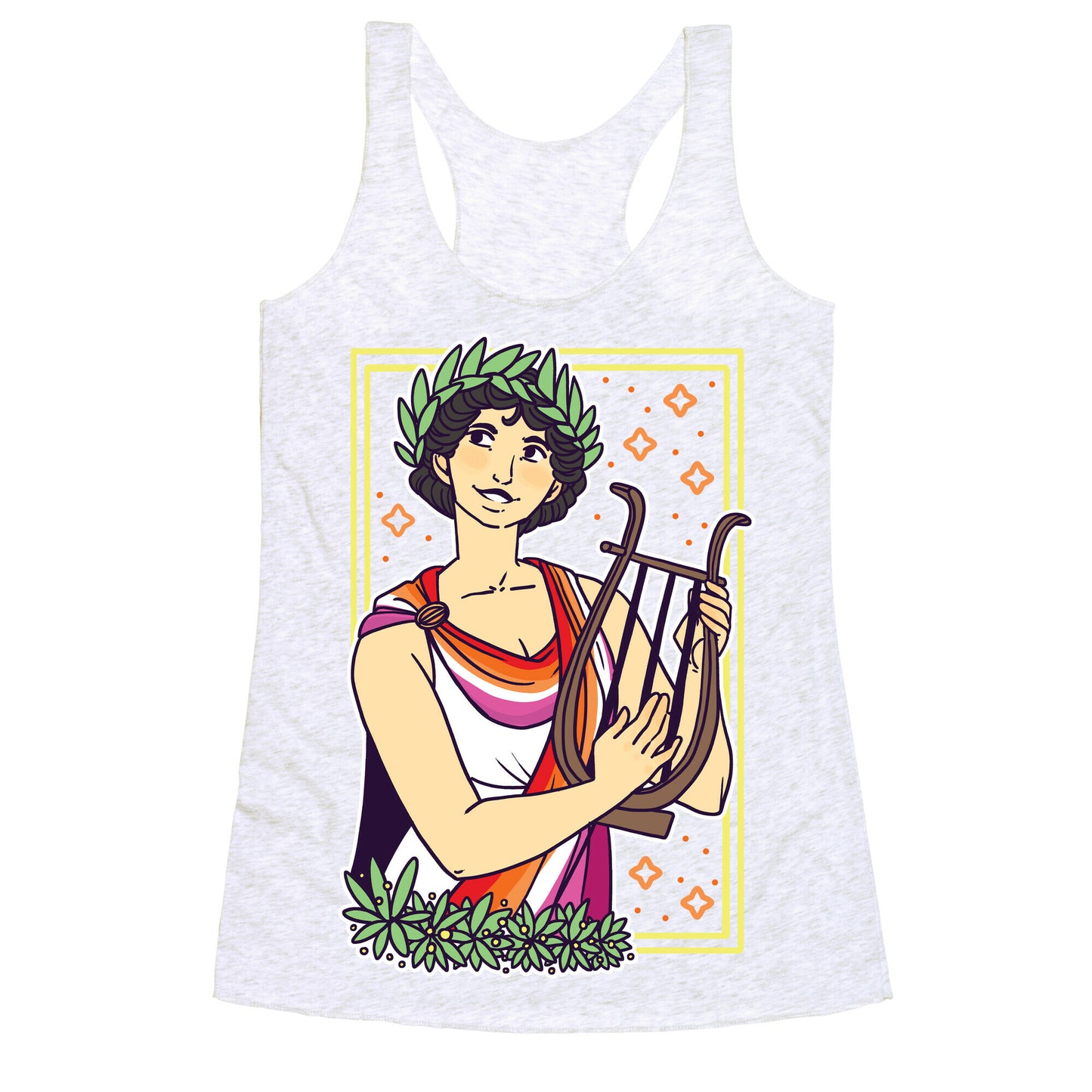 Sappho, Our Lady of Lesbians Racerback Tank