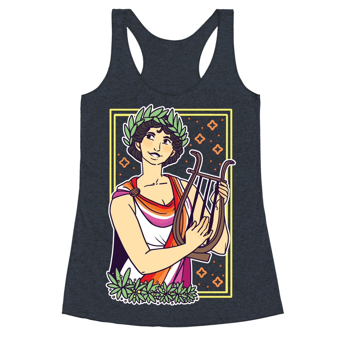 Sappho, Our Lady of Lesbians Racerback Tank