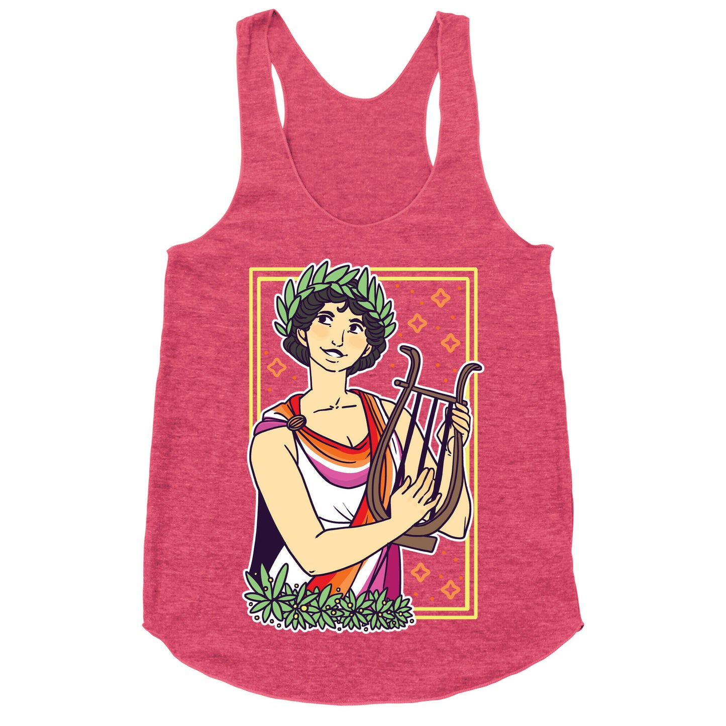 Sappho, Our Lady of Lesbians Racerback Tank