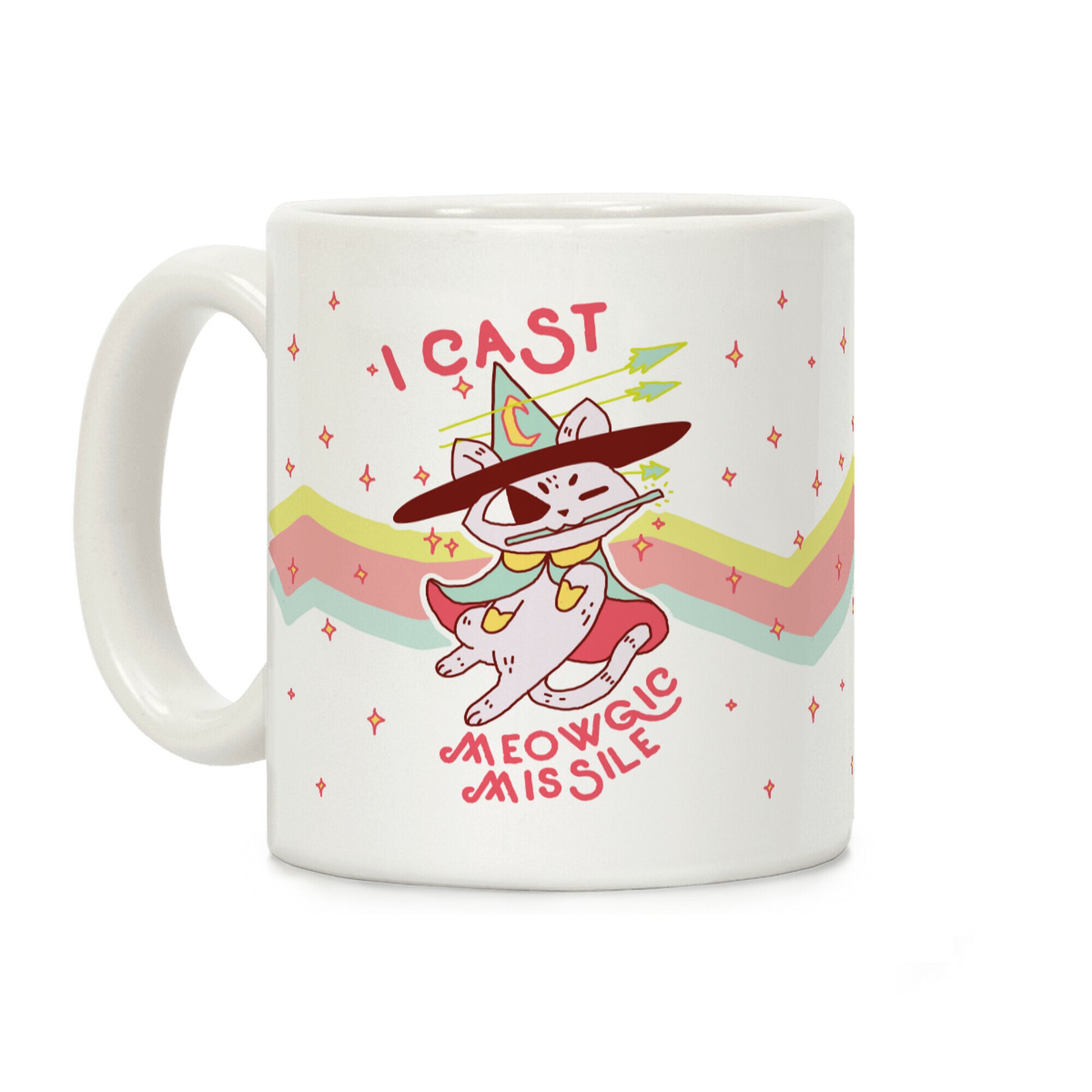 I Cast Meowgic Missile Coffee Mug