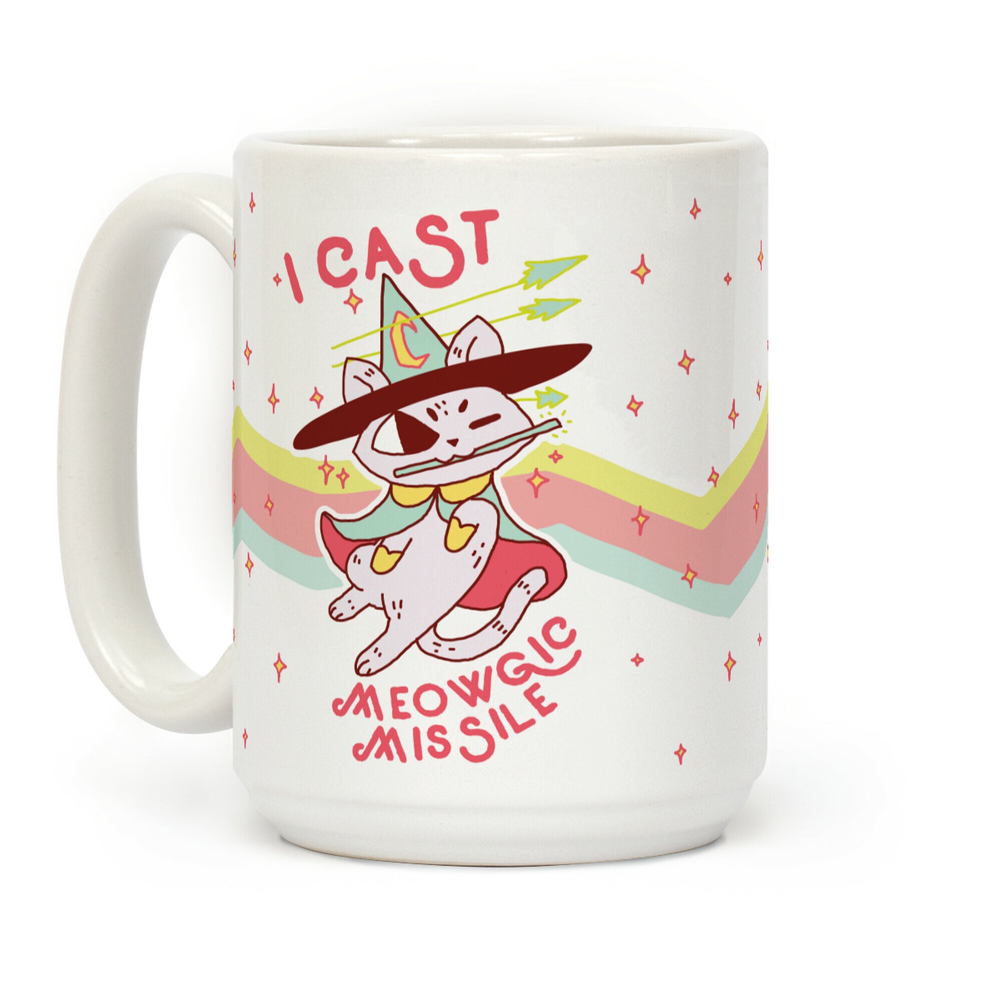I Cast Meowgic Missile Coffee Mug