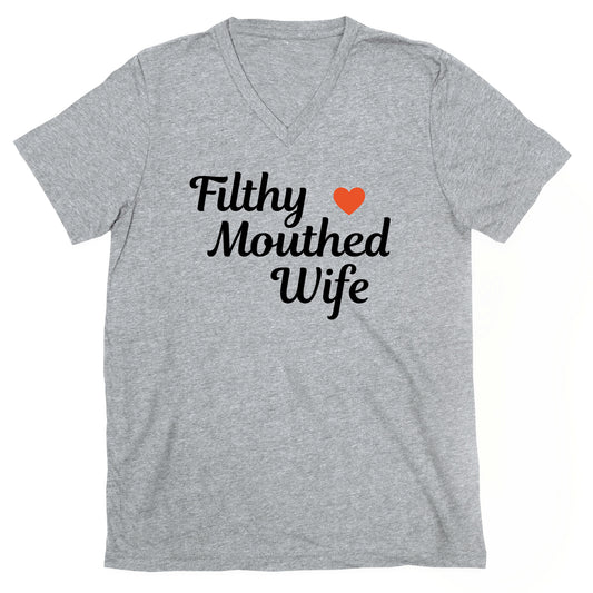 Filthy Mouthed Wife V-Neck