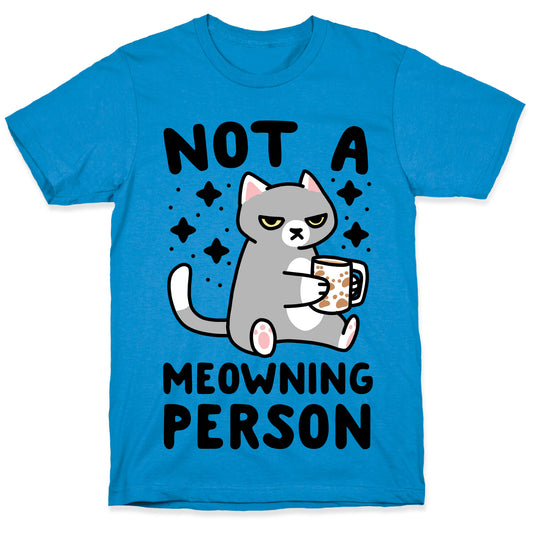 Not a Meowning Person T-Shirt