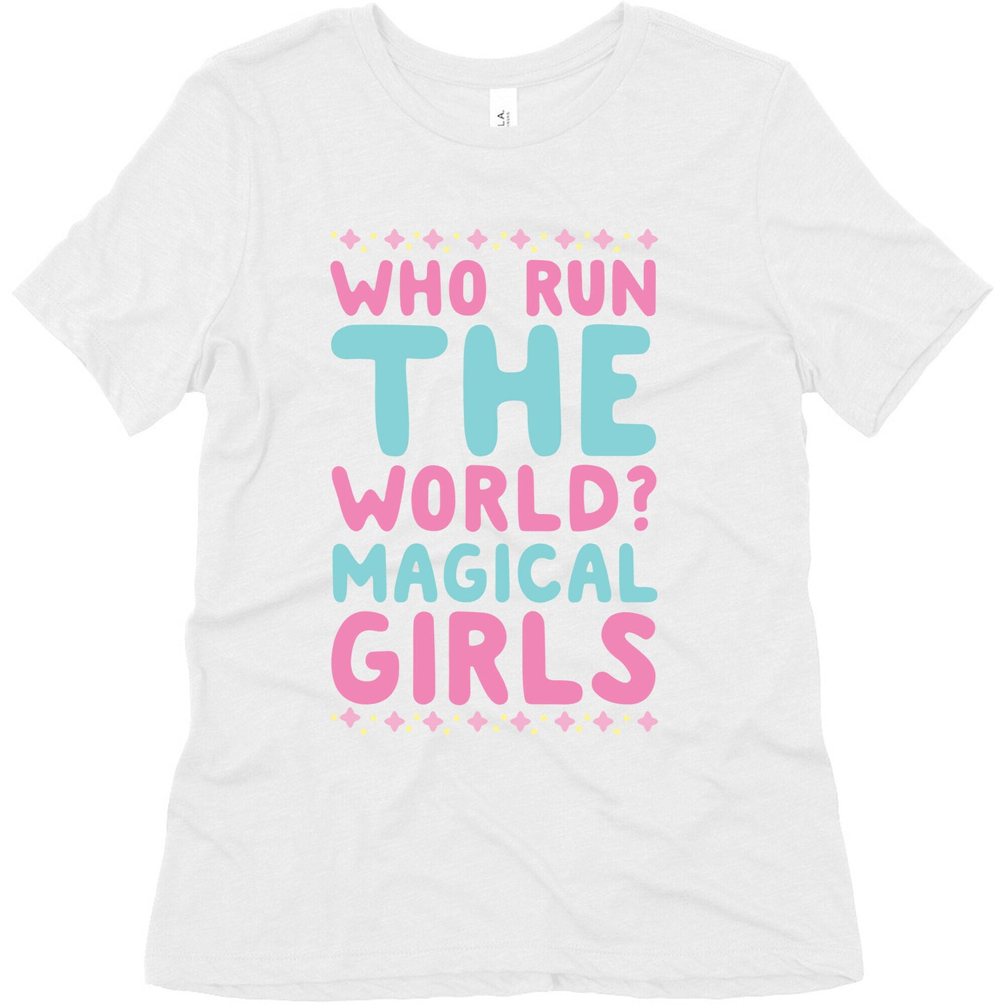 Who Run the World? Magical Girls Women's Triblend Tee