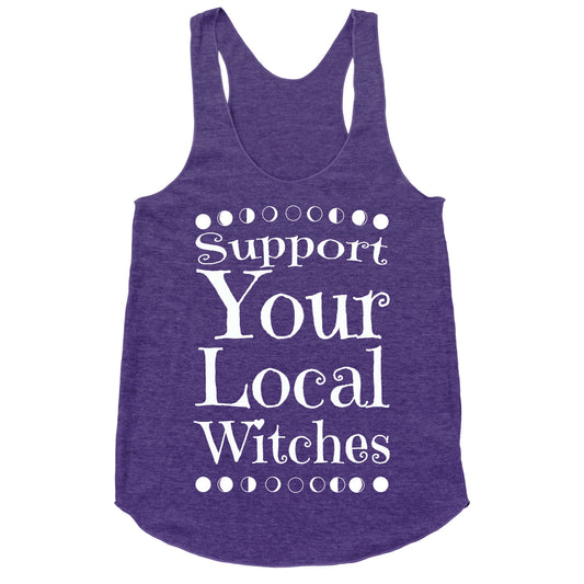 Support Your Local Witches Racerback Tank