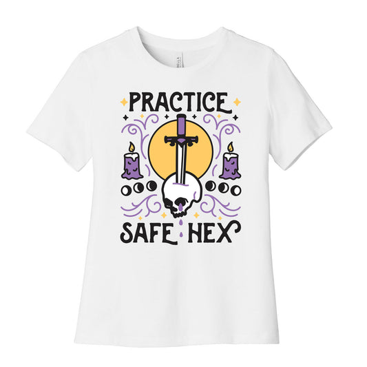 Practice Safe Hex Women's Cotton Tee