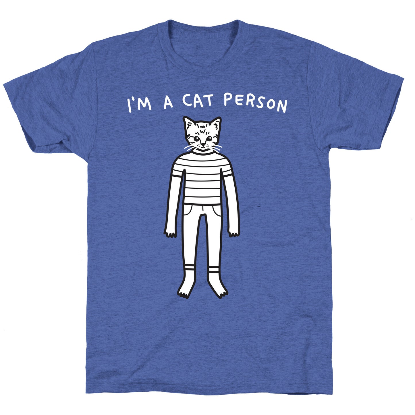 I'm A Cat Person Unisex Triblend Tee