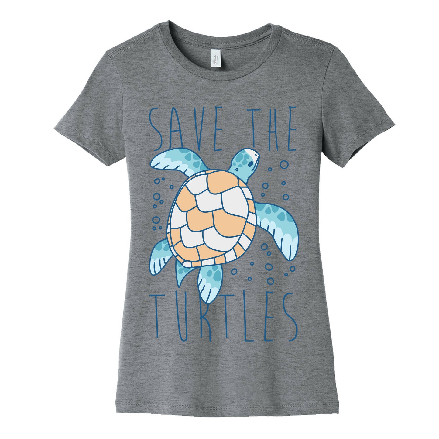 Save the Turtles Women's Cotton Tee
