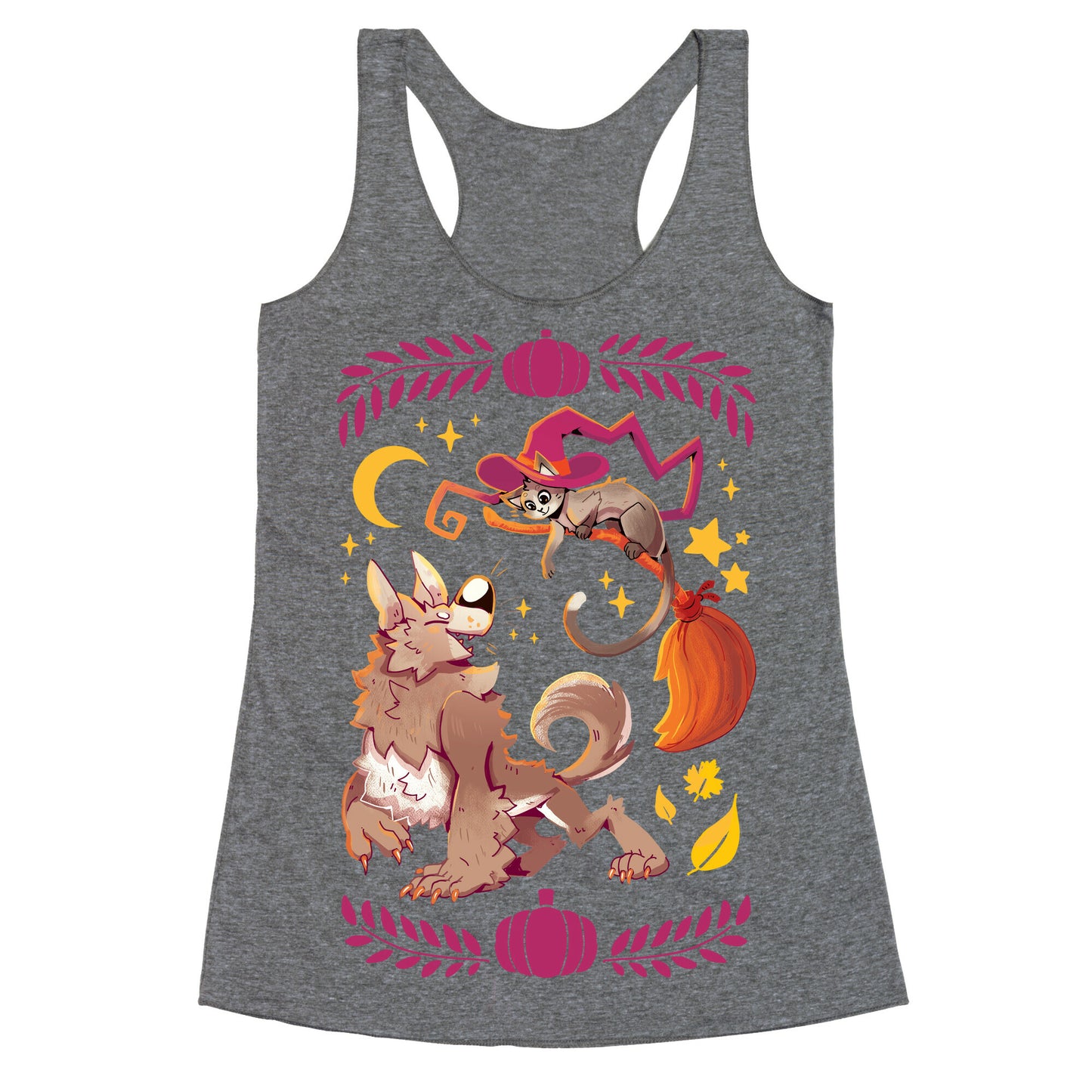 Wholesome Halloween Racerback Tank