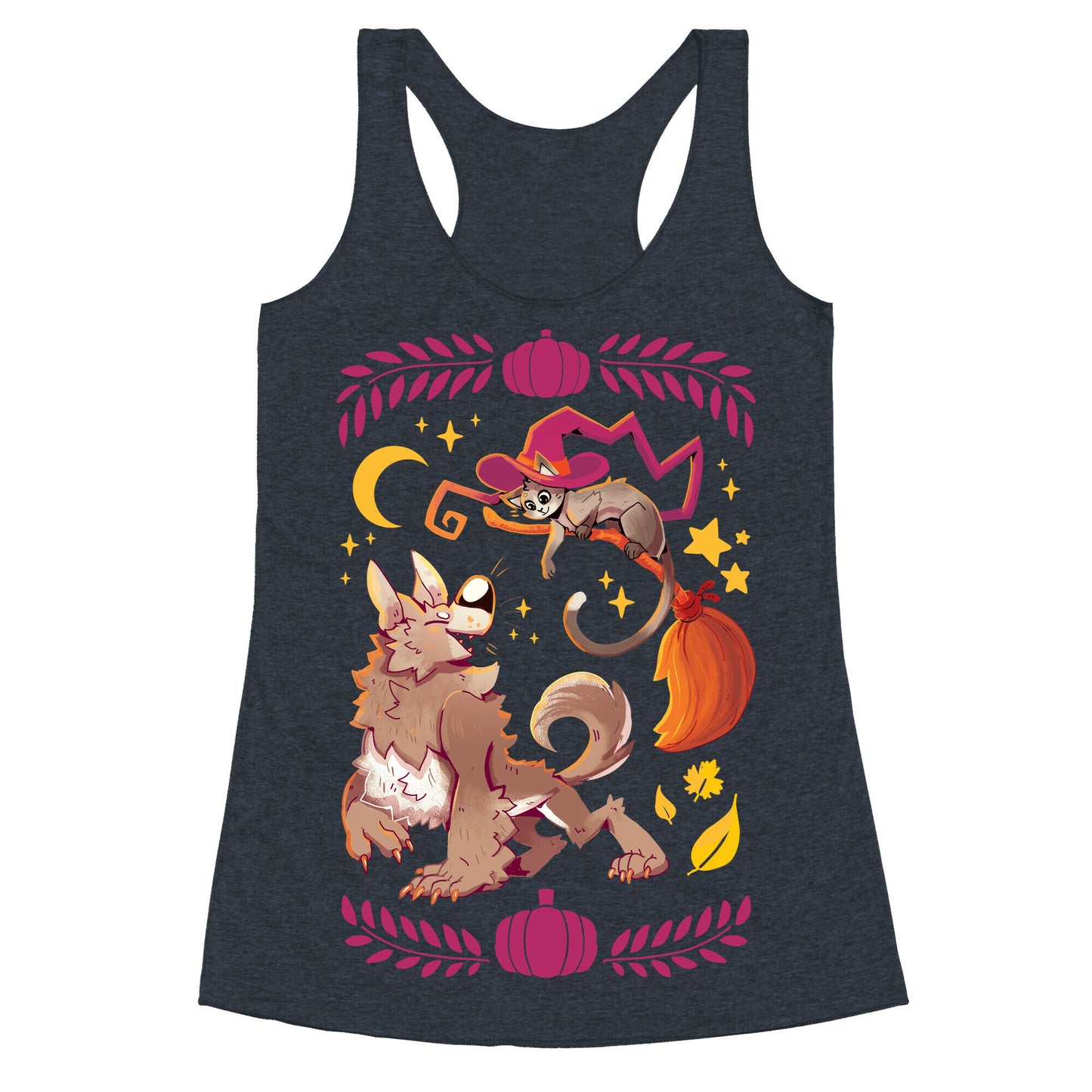 Wholesome Halloween Racerback Tank