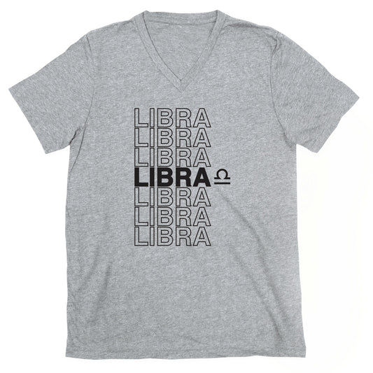 Libra - Zodiac Thank You Parody V-Neck