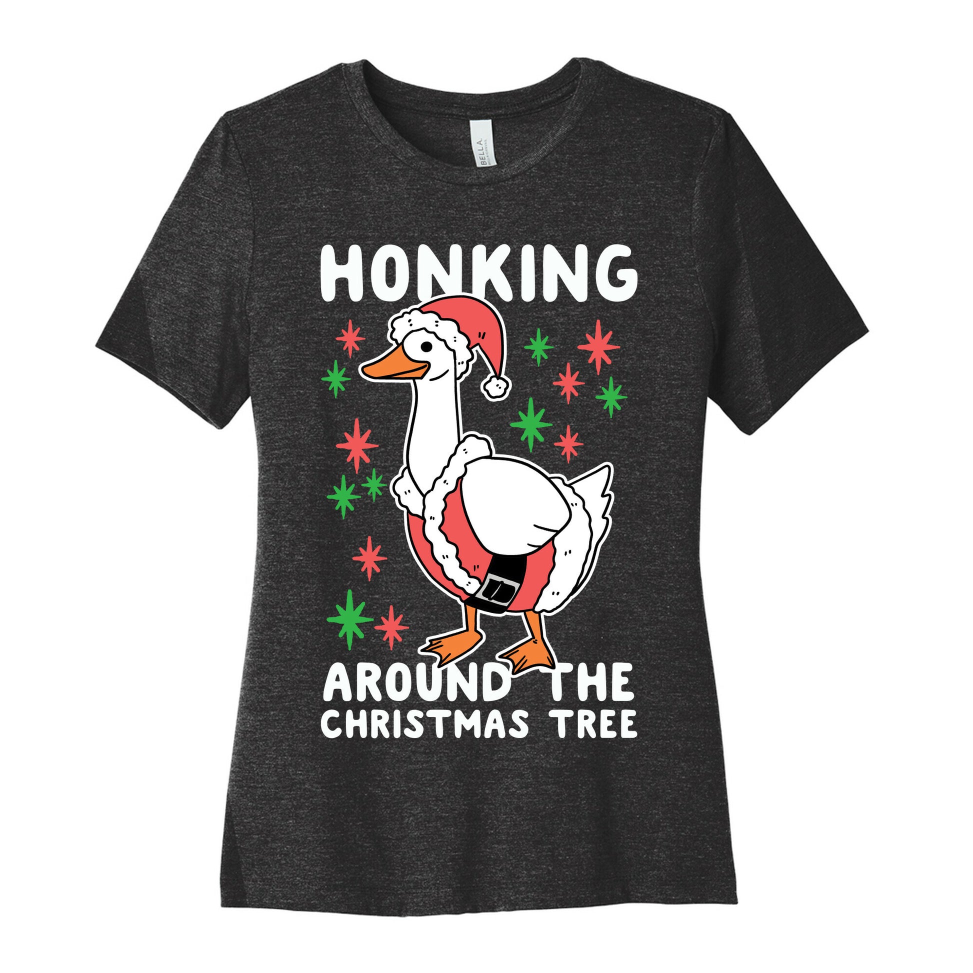 Honking Around the Christmas Tree  Women's Cotton Tee