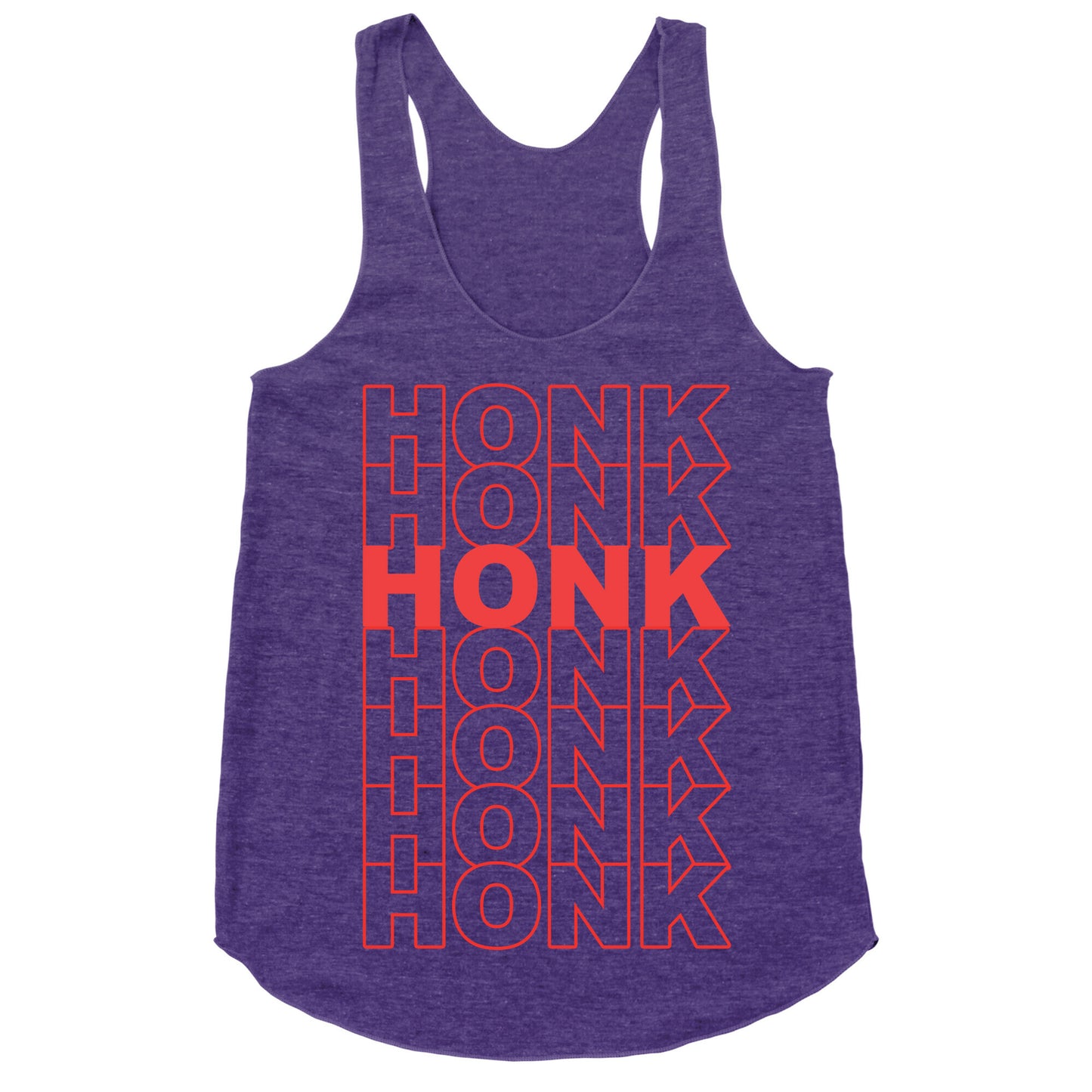 Honk Honk Honk Racerback Tank