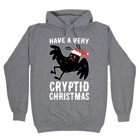 Have a Very Cryptid Christmas - Mothman Hoodie