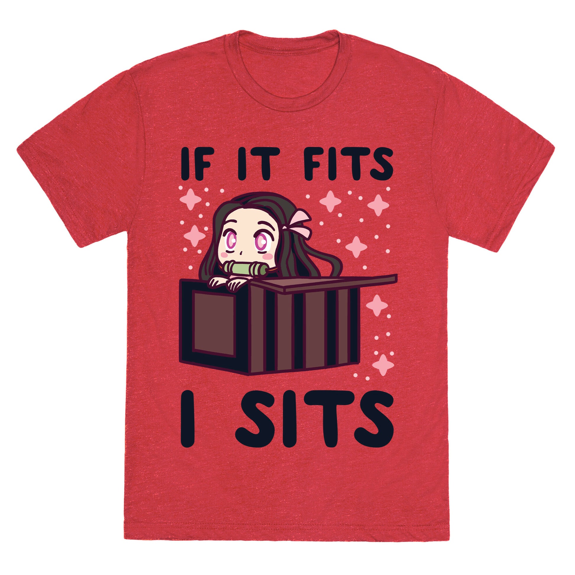 If It Fits, I Sits - Demon Slayer Unisex Triblend Tee