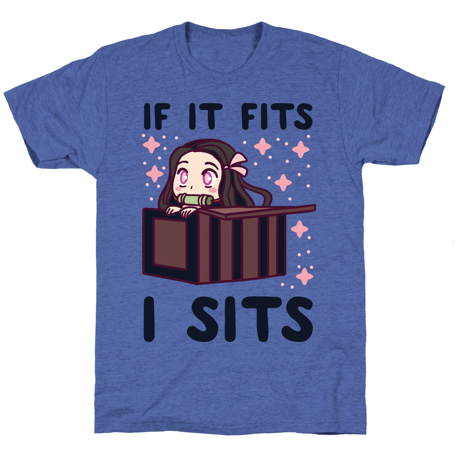 If It Fits, I Sits - Demon Slayer Unisex Triblend Tee