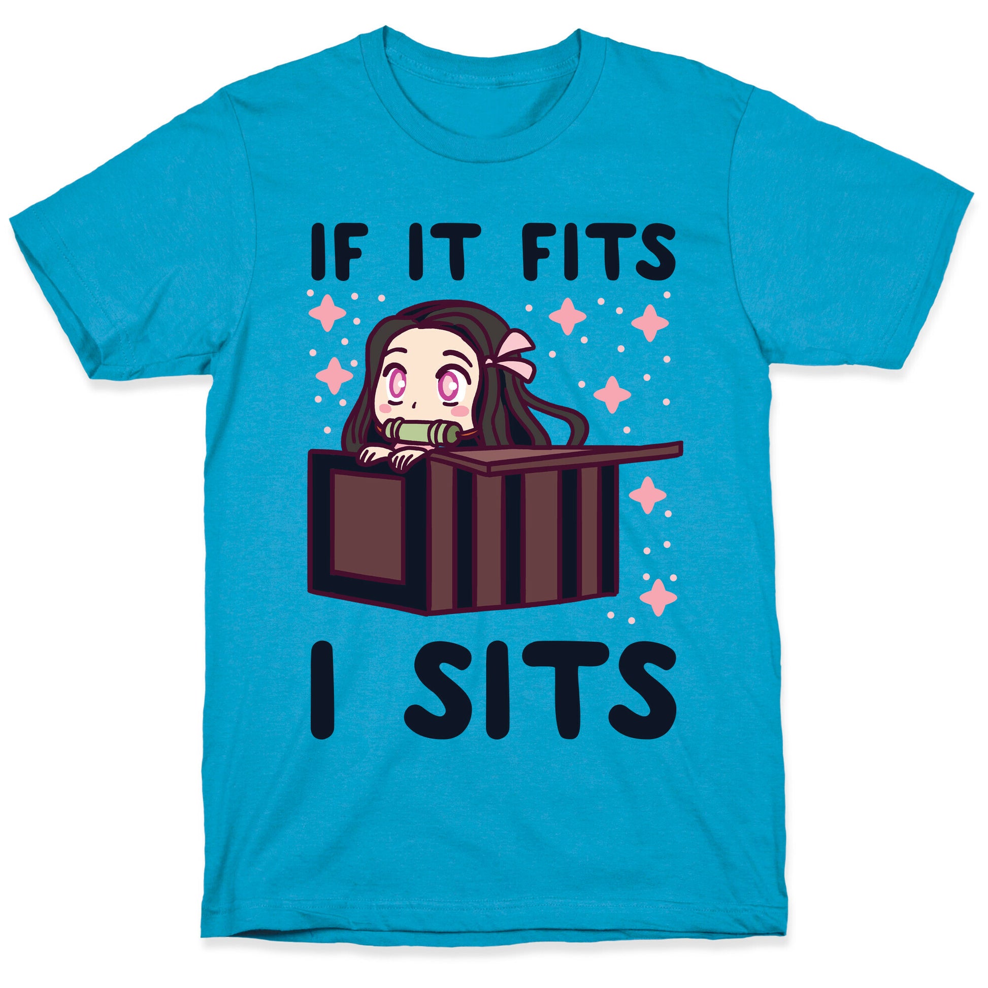 If It Fits, I Sits - Demon Slayer Unisex Triblend Tee