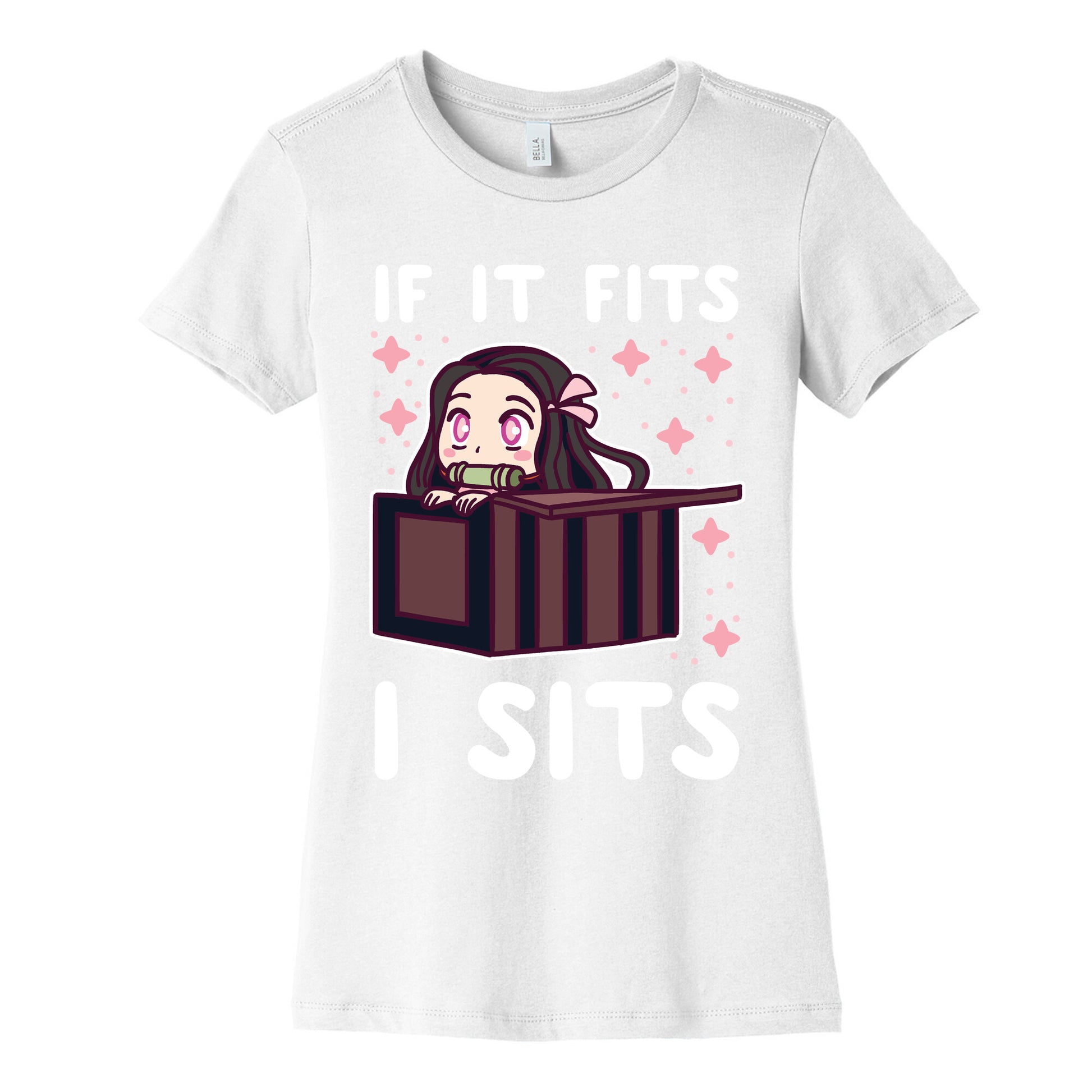 If It Fits, I Sits - Demon Slayer Women's Cotton Tee