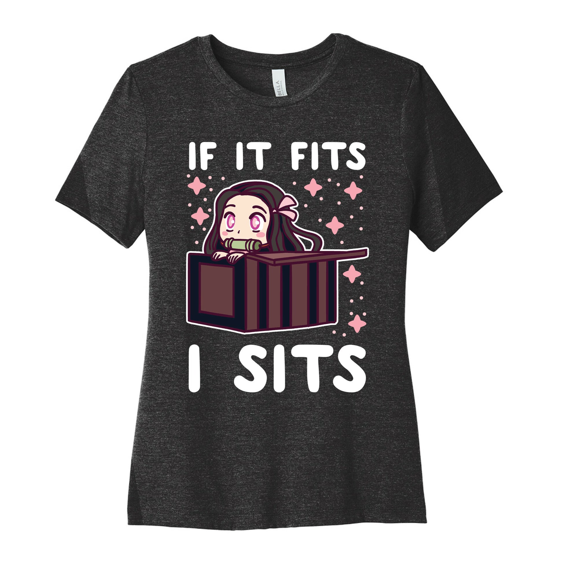 If It Fits, I Sits - Demon Slayer Women's Cotton Tee